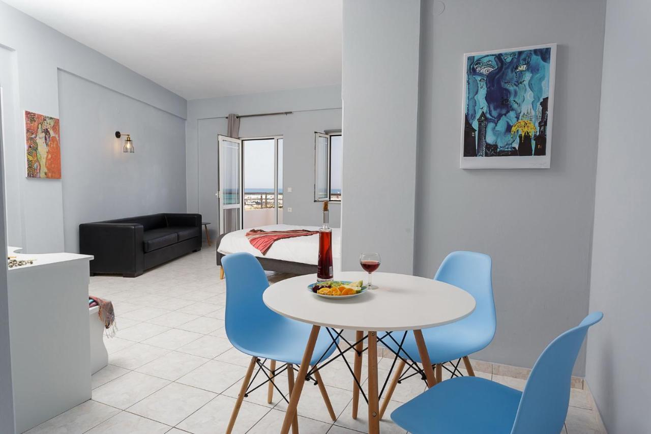 Sole Mare Seaside Apartments Gouves Eksteriør billede